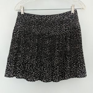 H&M Black Pleated Skirt